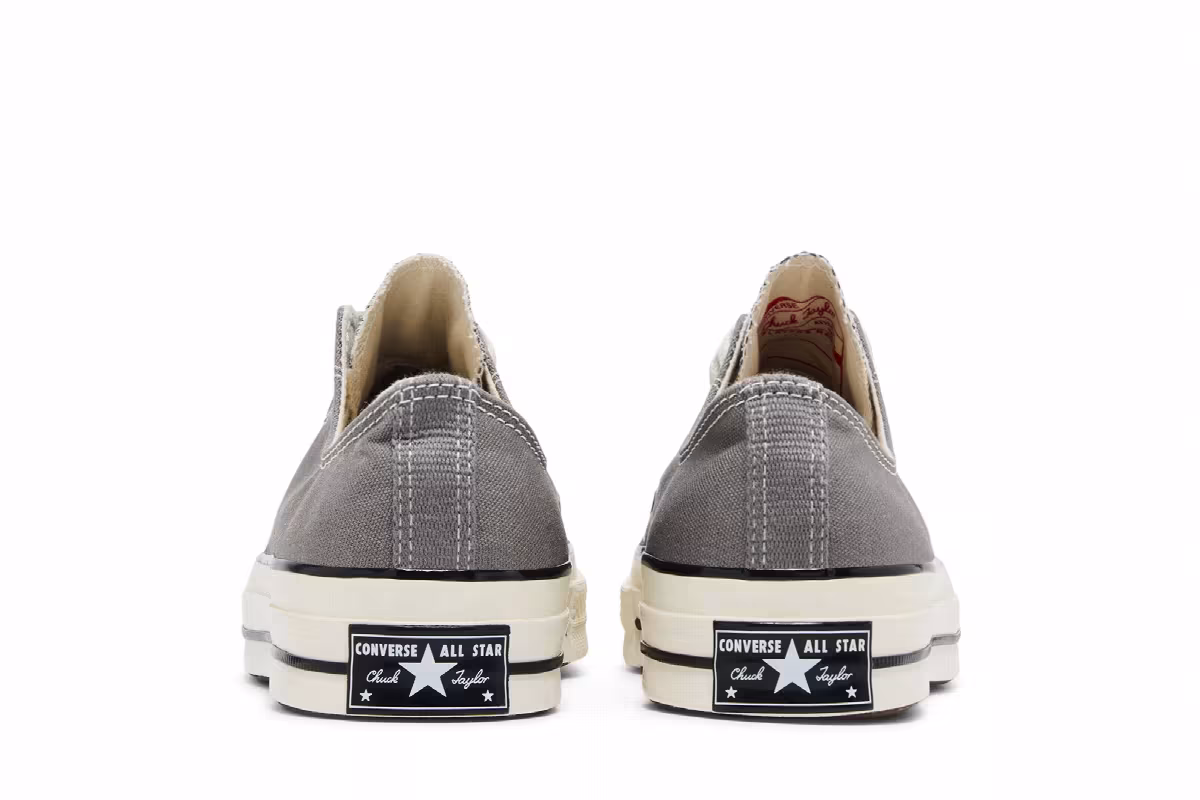 Converse Chuck 70 Vintage Canvas Low Origin Story Grey, view 7