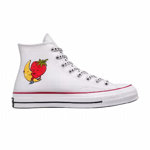 Sky High Farm Workwear x Converse Chuck 70 High 'Strawberry Moon - White'