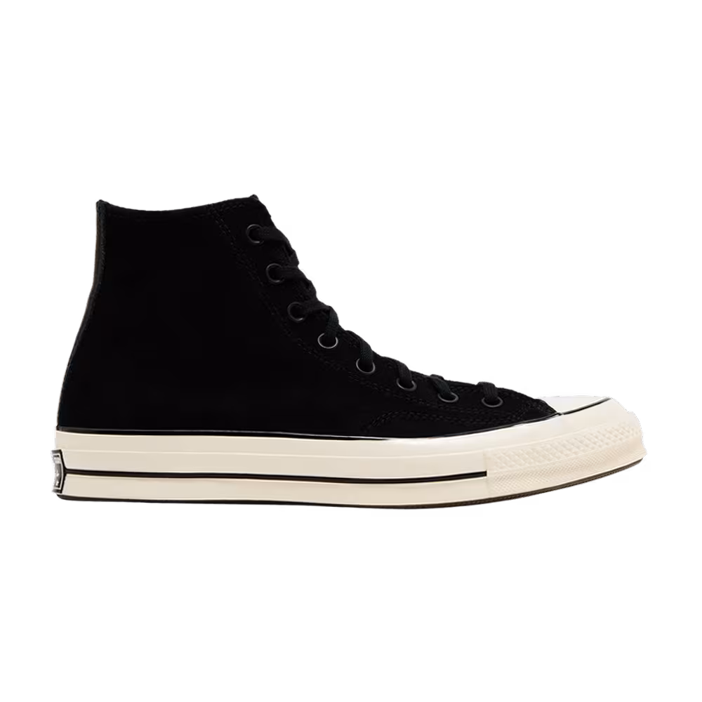 Converse Chuck 70 Suede High Black Egret