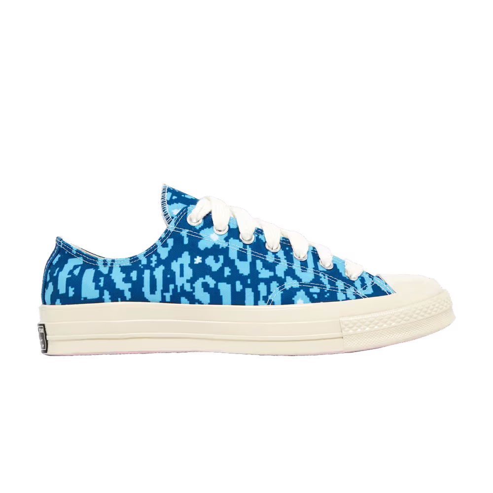 Golf Le Fleur x Converse Chuck 70 Low Digital Leopard Pack - Blue
