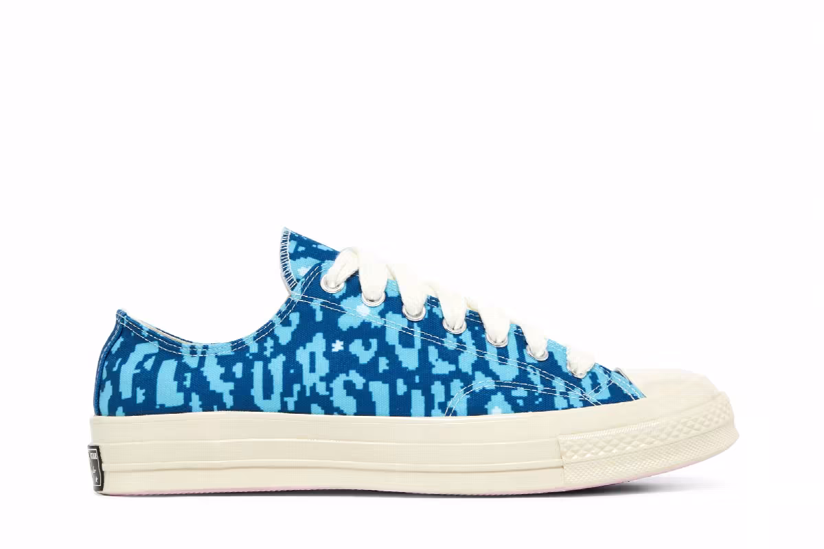 Golf Le Fleur x Converse Chuck 70 Low Digital Leopard Pack - Blue, view 2
