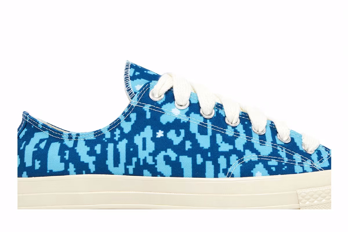 Golf Le Fleur x Converse Chuck 70 Low Digital Leopard Pack - Blue, view 3