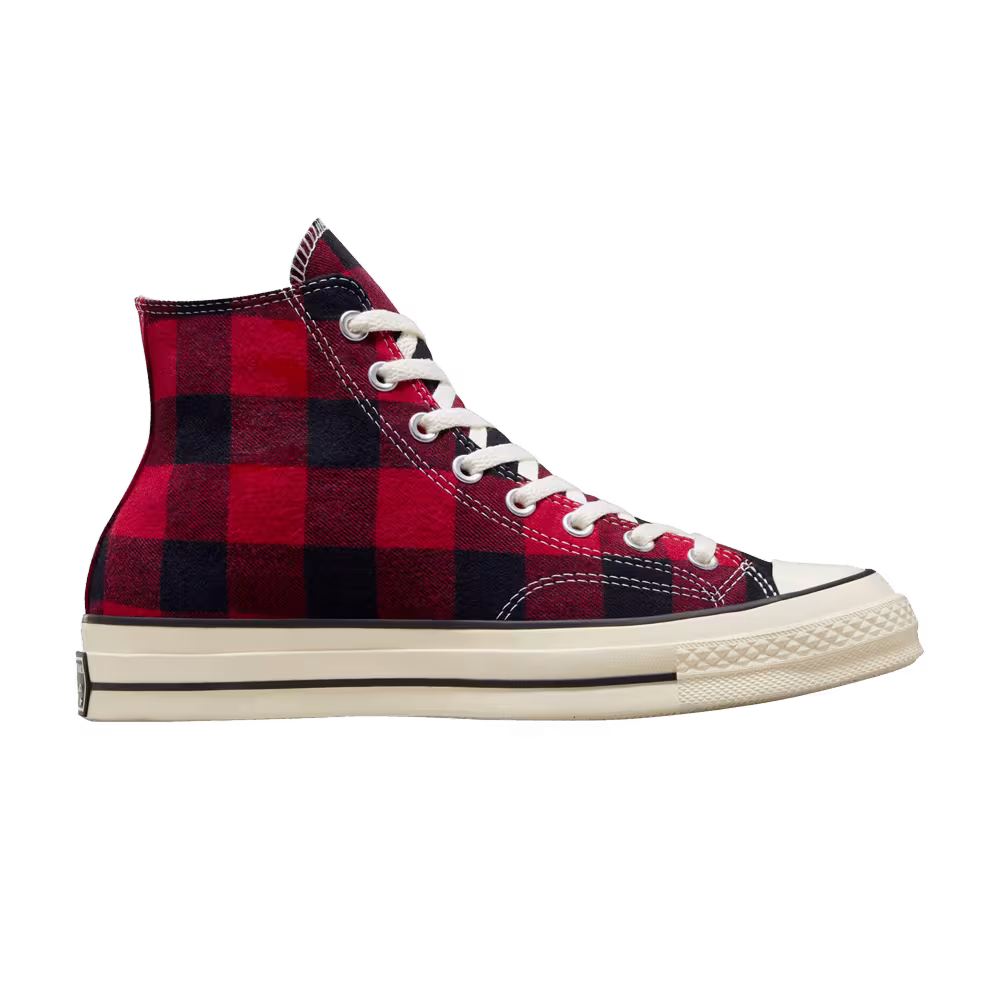Beyond x Converse Chuck 70 High Upcycled Flannel