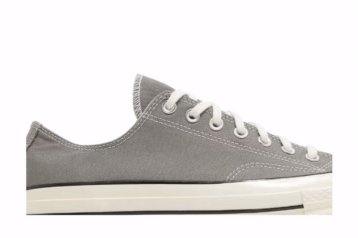 Converse Chuck 70 Vintage Canvas Low Origin Story Grey, view 3