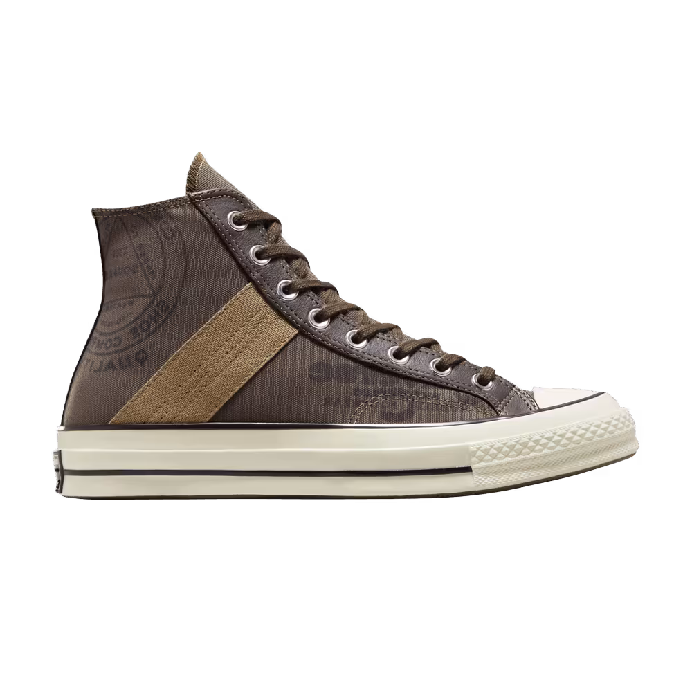 Converse Chuck 70 Leather Overlay High Engine Smoke