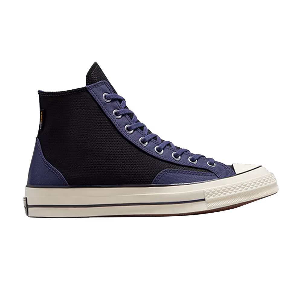 Converse Chuck 70 High Black Uncharted Waters Blue
