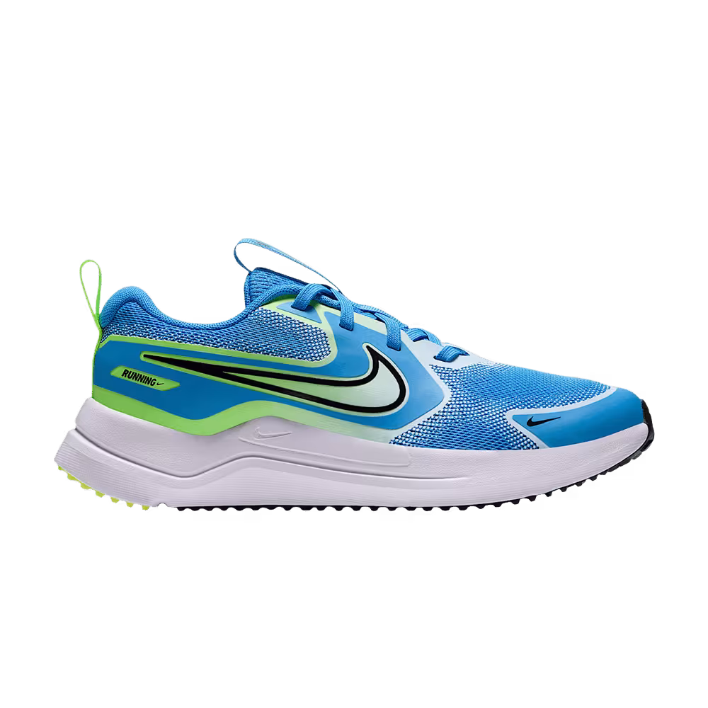 Nike Cosmic Runner GS Light Current Blue Glacier Blue Lemon Venom Black