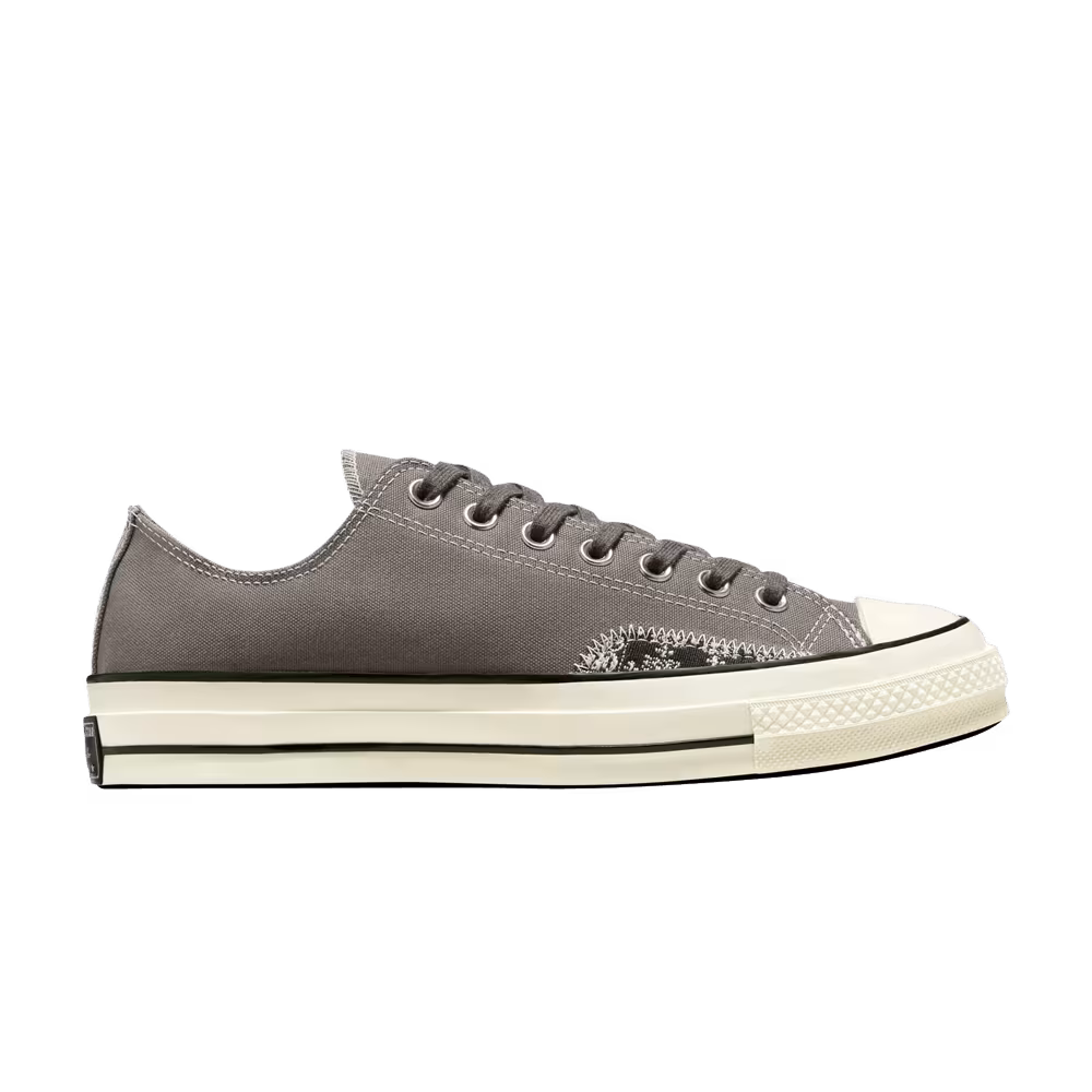 Converse Chuck 70 Low Crafted Ollie Patch - Origin Story Grey