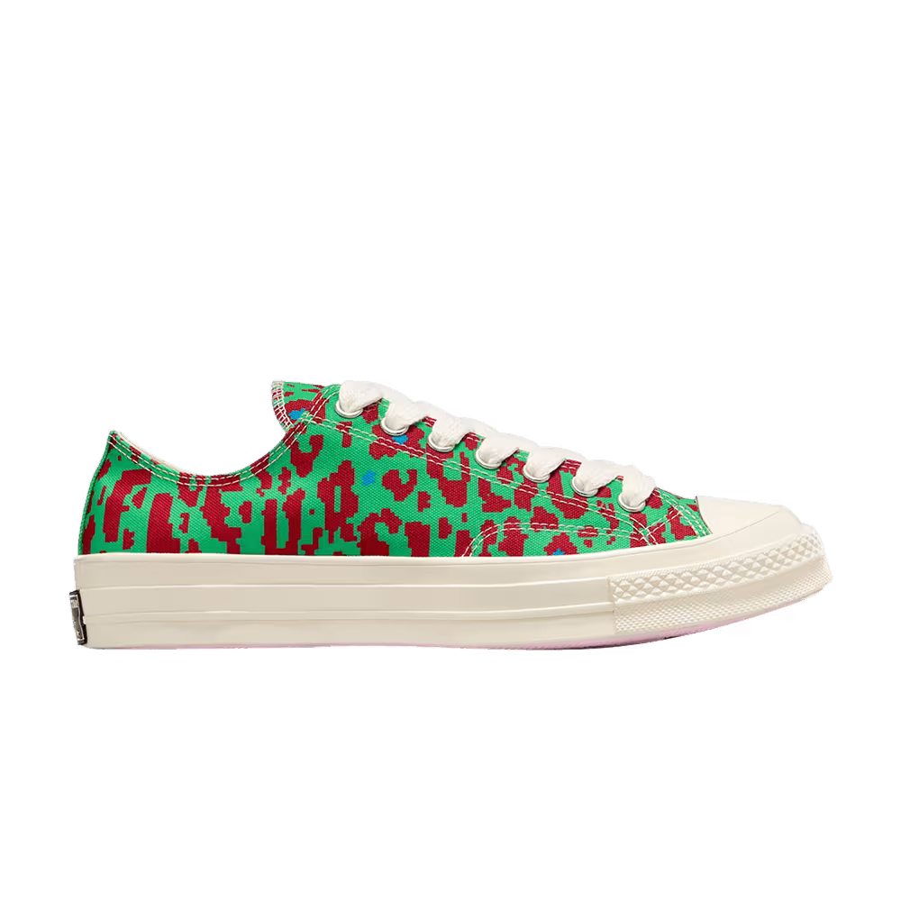 Golf Le Fleur x Converse Chuck 70 Low Digital Leopard Pack - Green