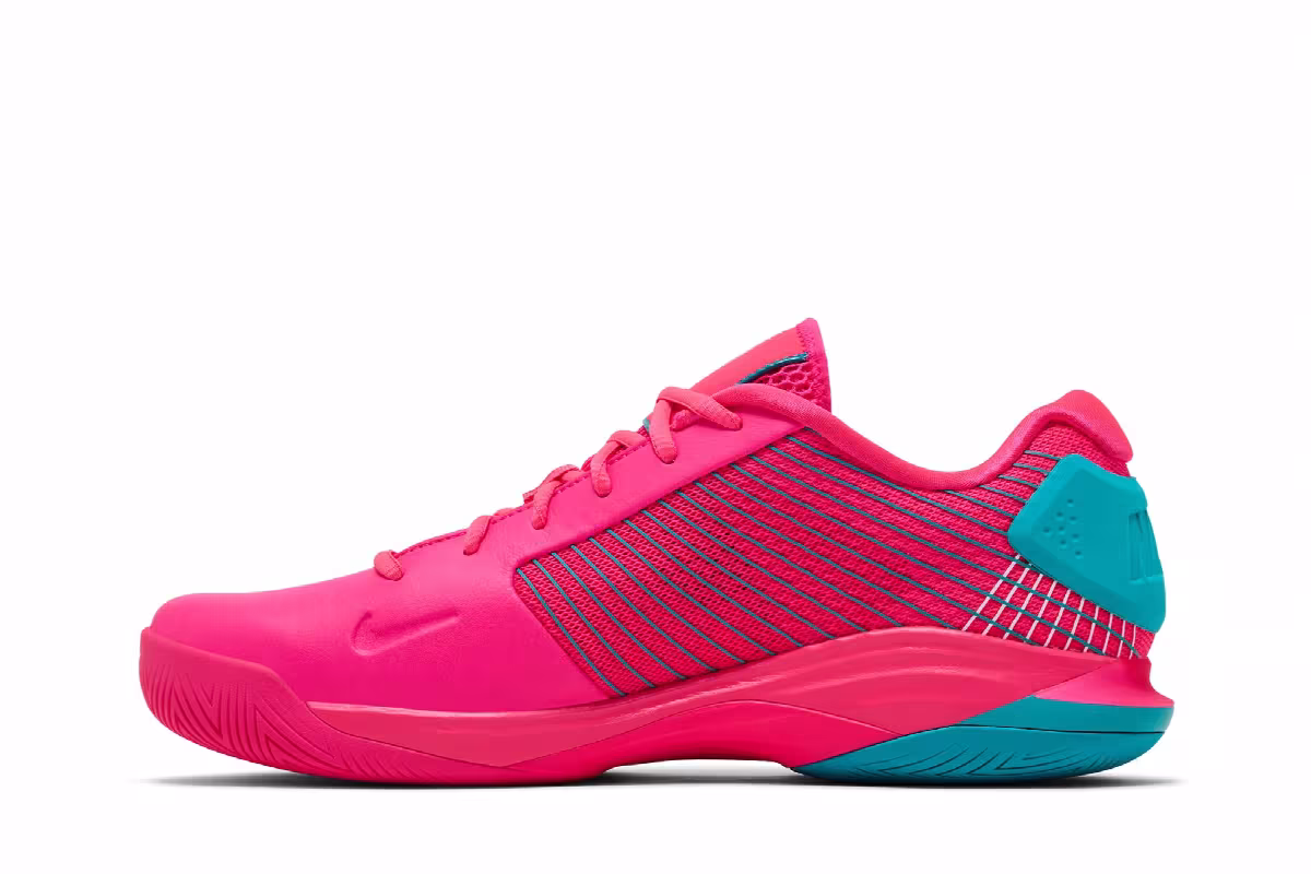 NikeCourt Air Zoom Vapor 12 Hypersmash Hyper Pink Dusty Cactus, view 4