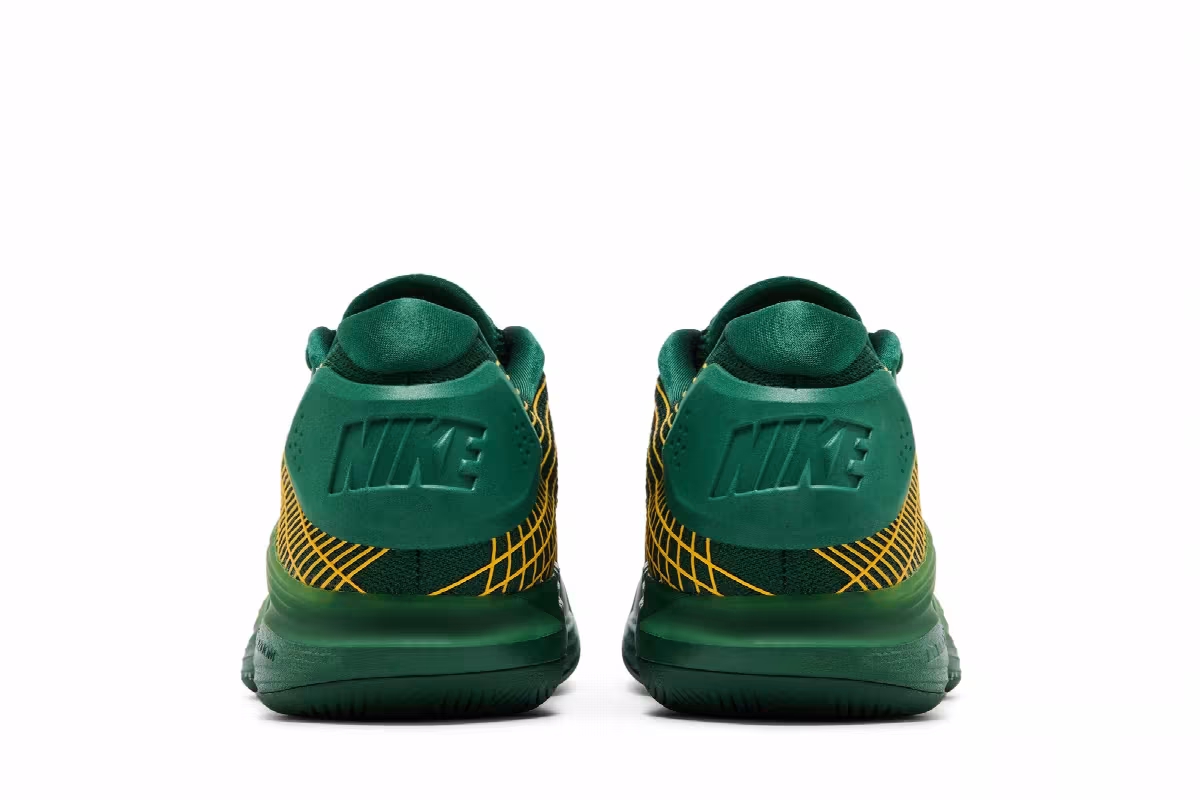 Nike Vapor 12 Hypersmash Hard Court Gorge Green, view 7