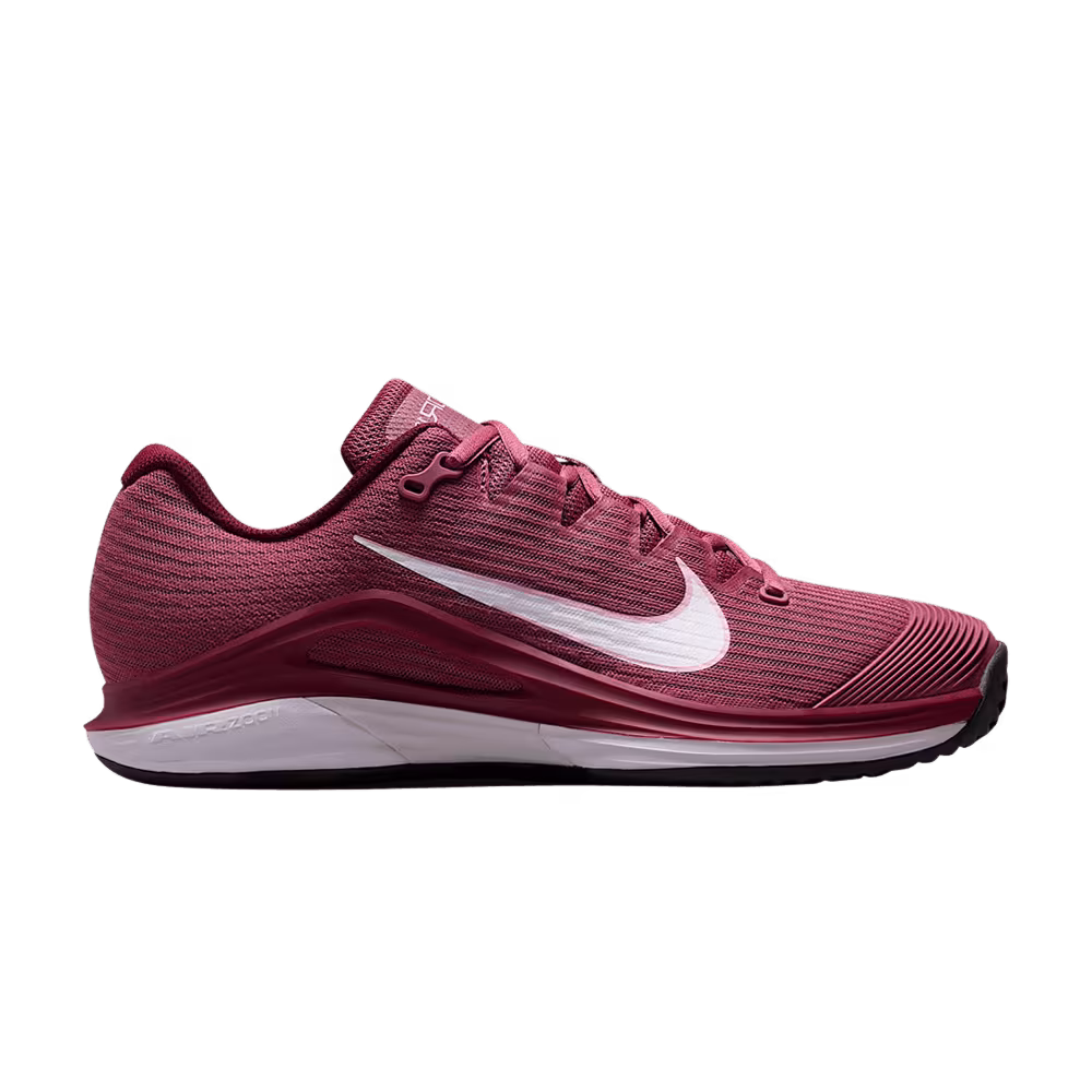 Nike Women's Vapor 12 Clay Court Tennis Pink Smoke Vast Grey Black White