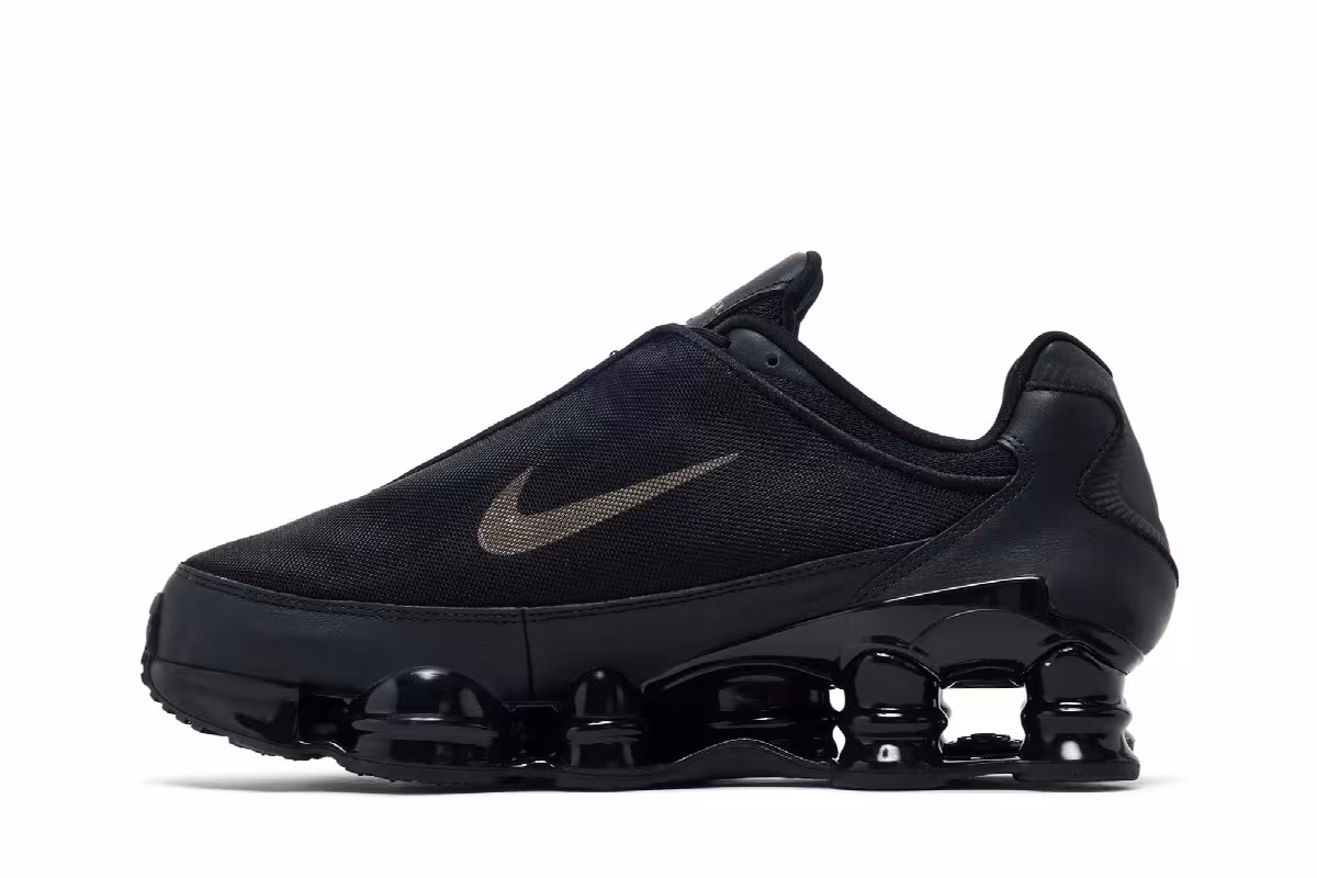 Nike Women's Shox TL Black Cave Stone, view 4