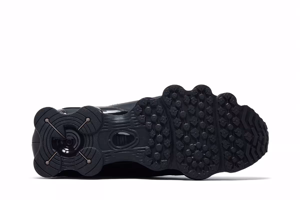 Nike Women's Shox TL Black Cave Stone, view 5