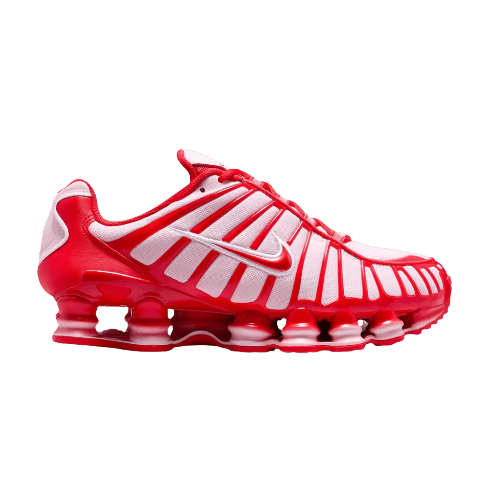 Nike Women's Shox TL Pink Foam Habanero Red