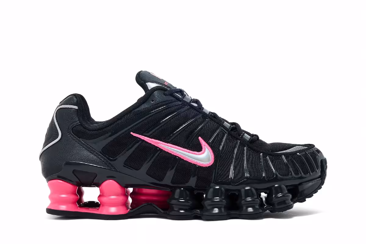Nike Women's Shox TL Off Noir Hyper Pink, view 2