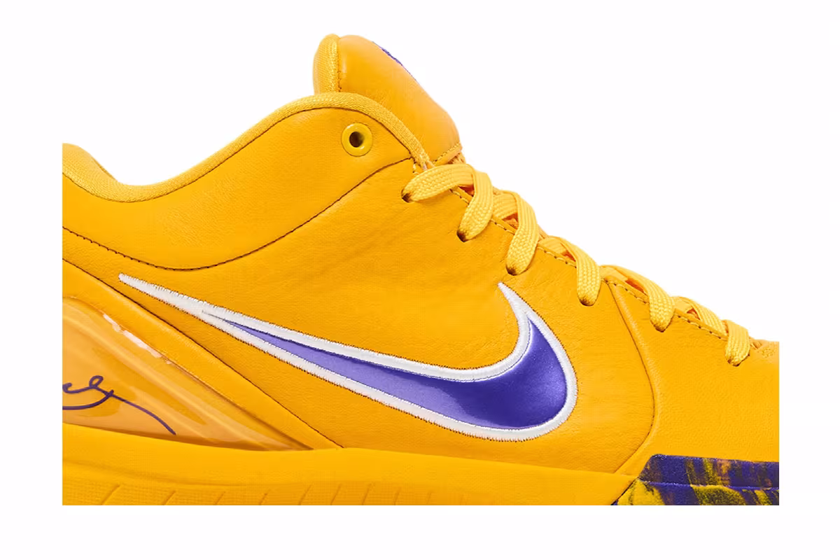 Nike Zoom Kobe 4 Protro GS Lakers, view 3