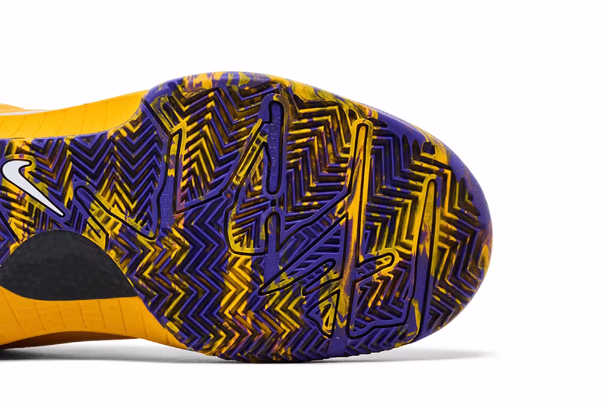Nike Zoom Kobe 4 Protro GS Lakers, view 6