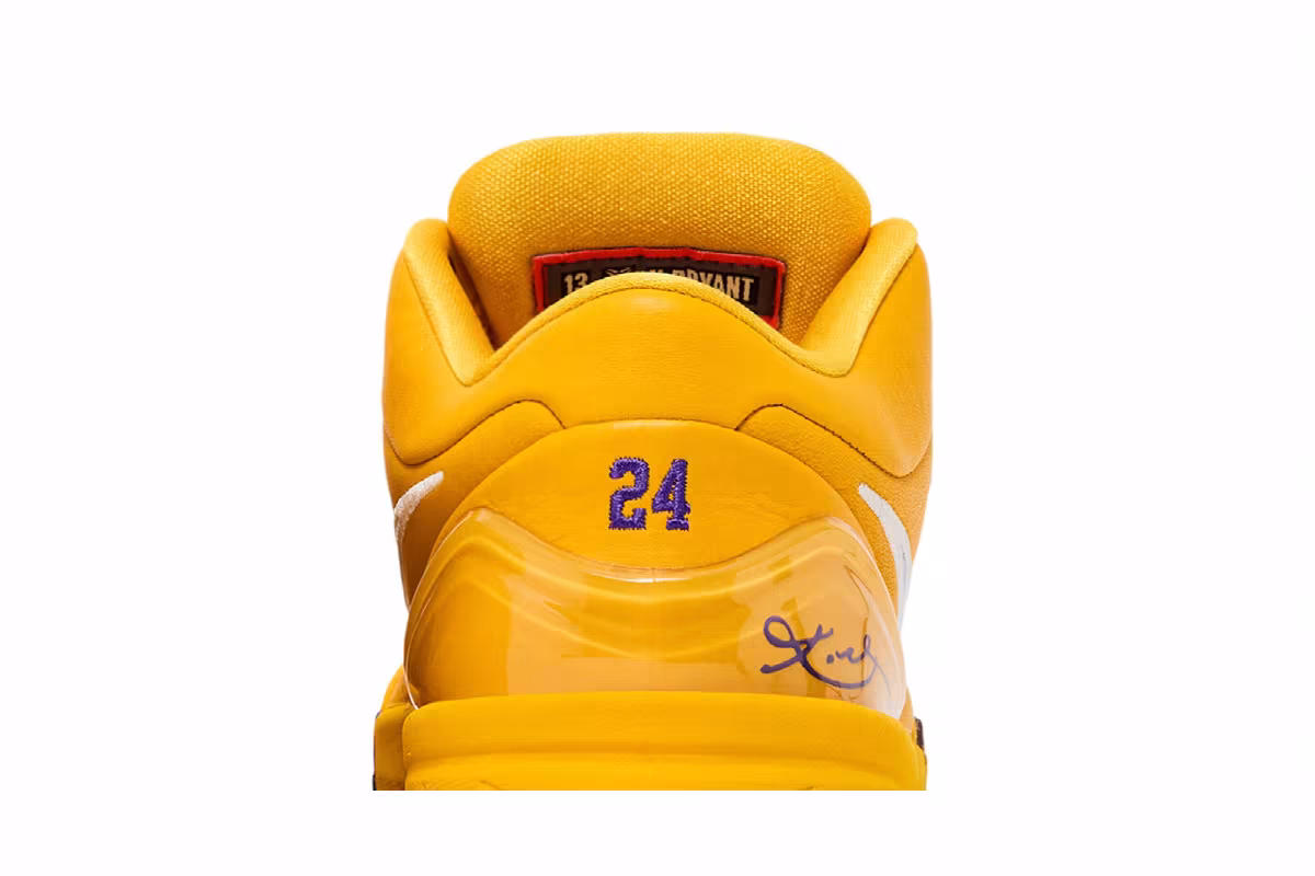 Nike Zoom Kobe 4 Protro GS Lakers, view 8