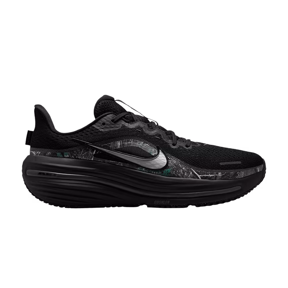 Nike Winflo 12 Realtree Road Black Iron Grey Metallic Silver