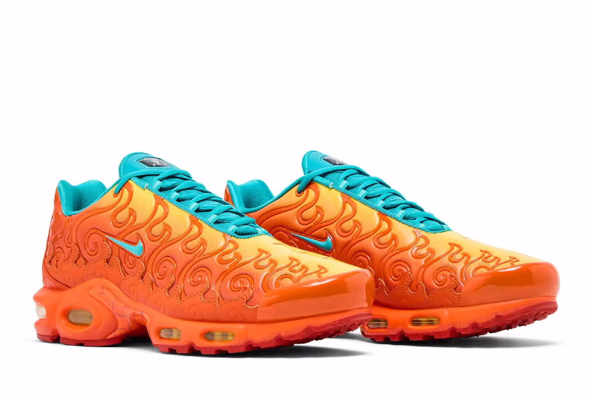 One Piece x Nike Air Max Plus Mera Mera, view 9