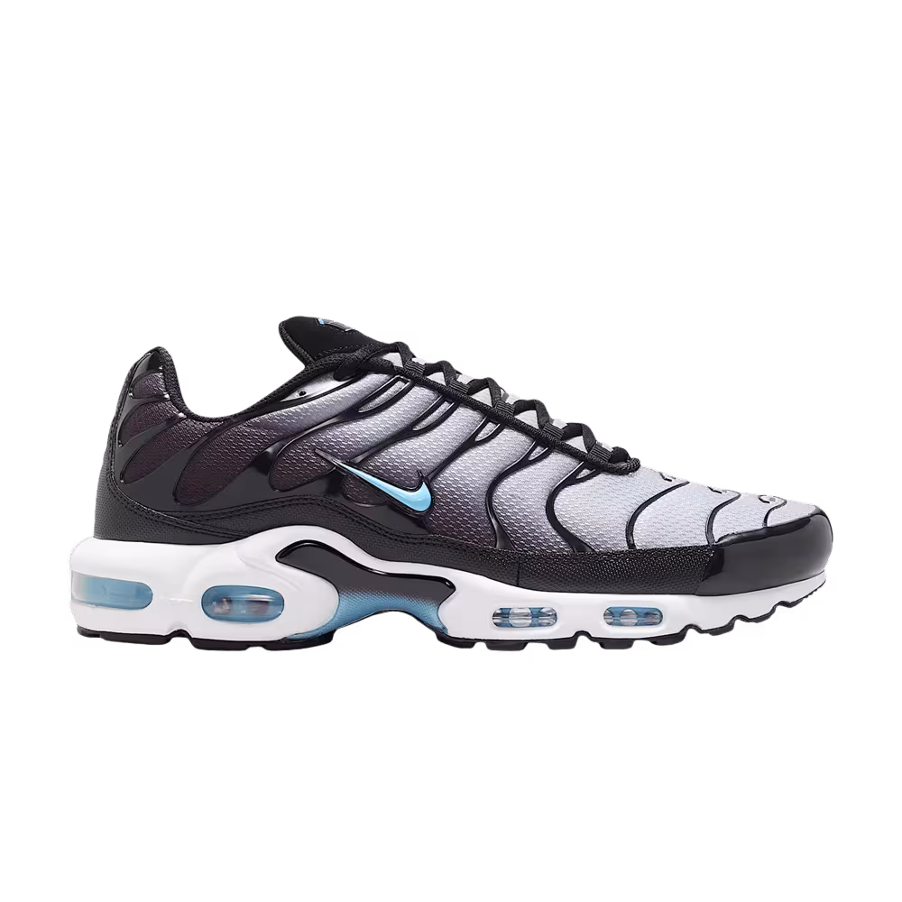 Nike Air Max Plus Black Light Smoke Grey White Football Blue