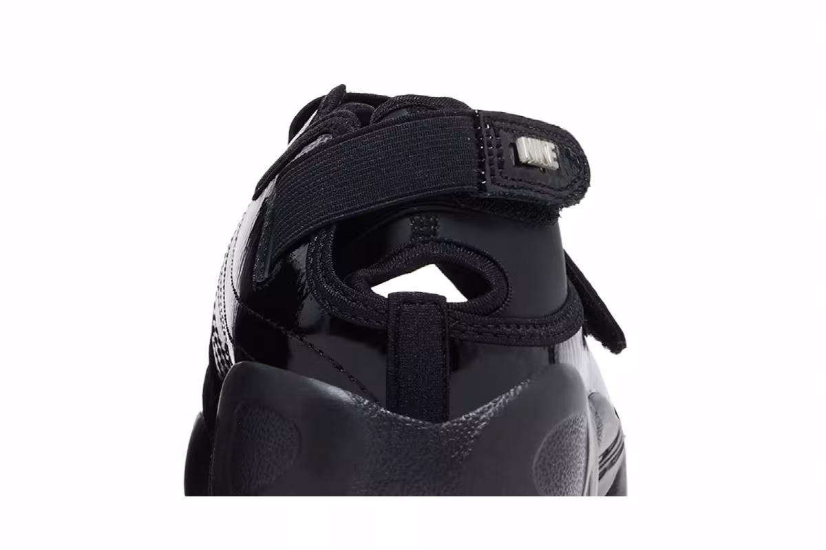 Nike Women's Air Rift Black Metallic Silver, view 8