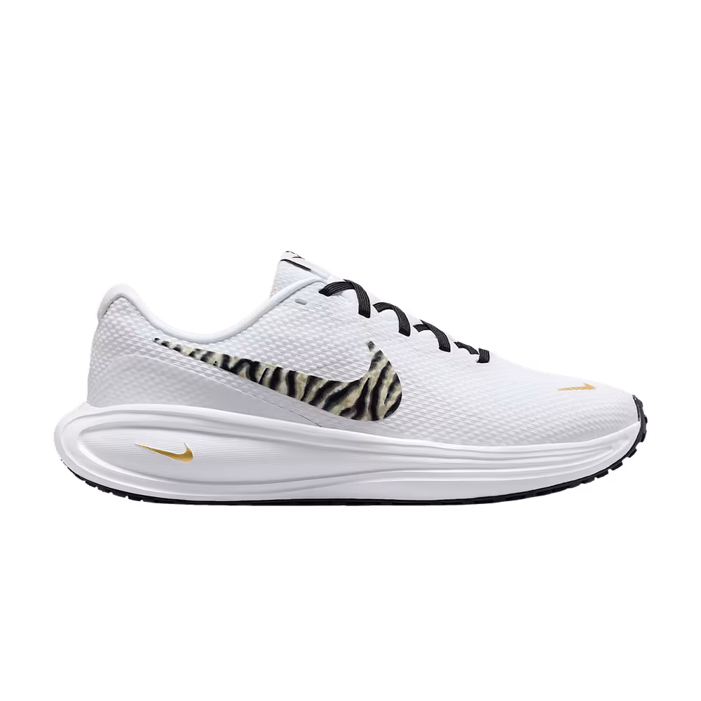 Nike Women's Revolution 8 White Metallic Gold