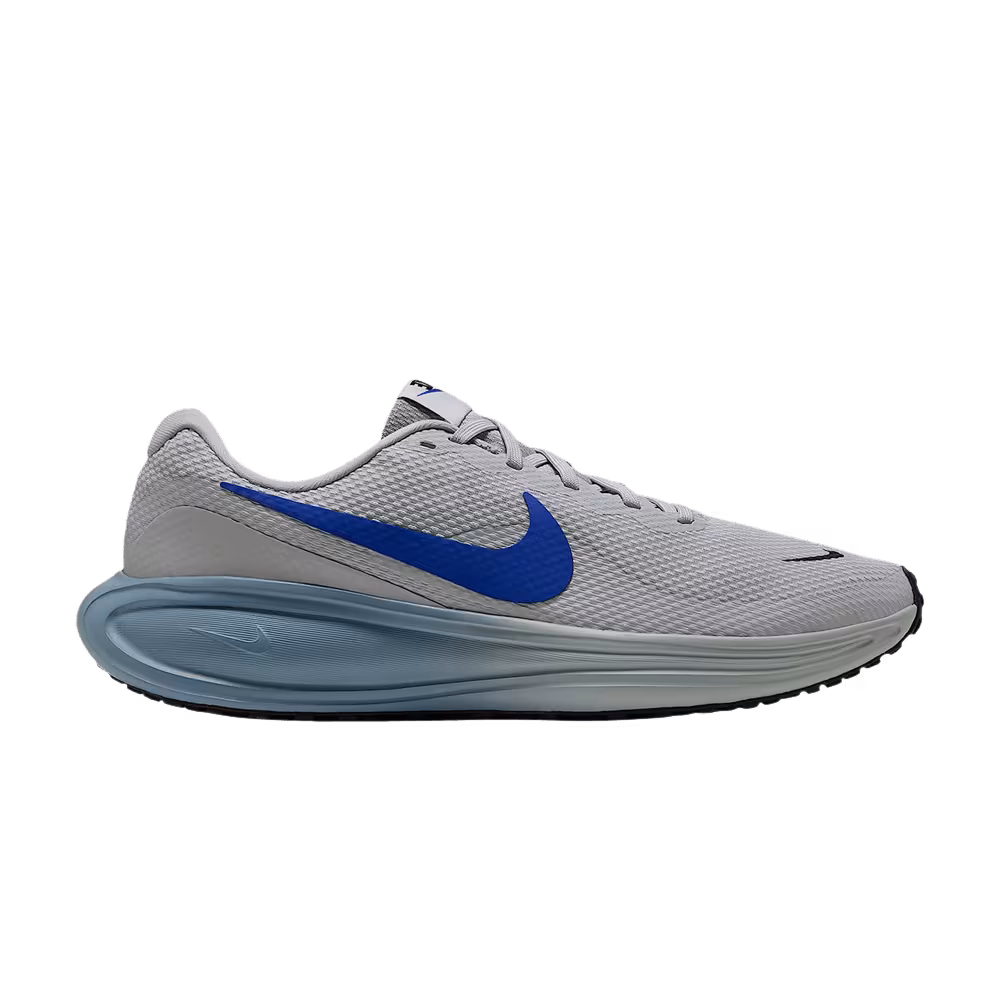 Nike Revolution 8 Road Grey Mist Racer Blue Smokey Blue Black