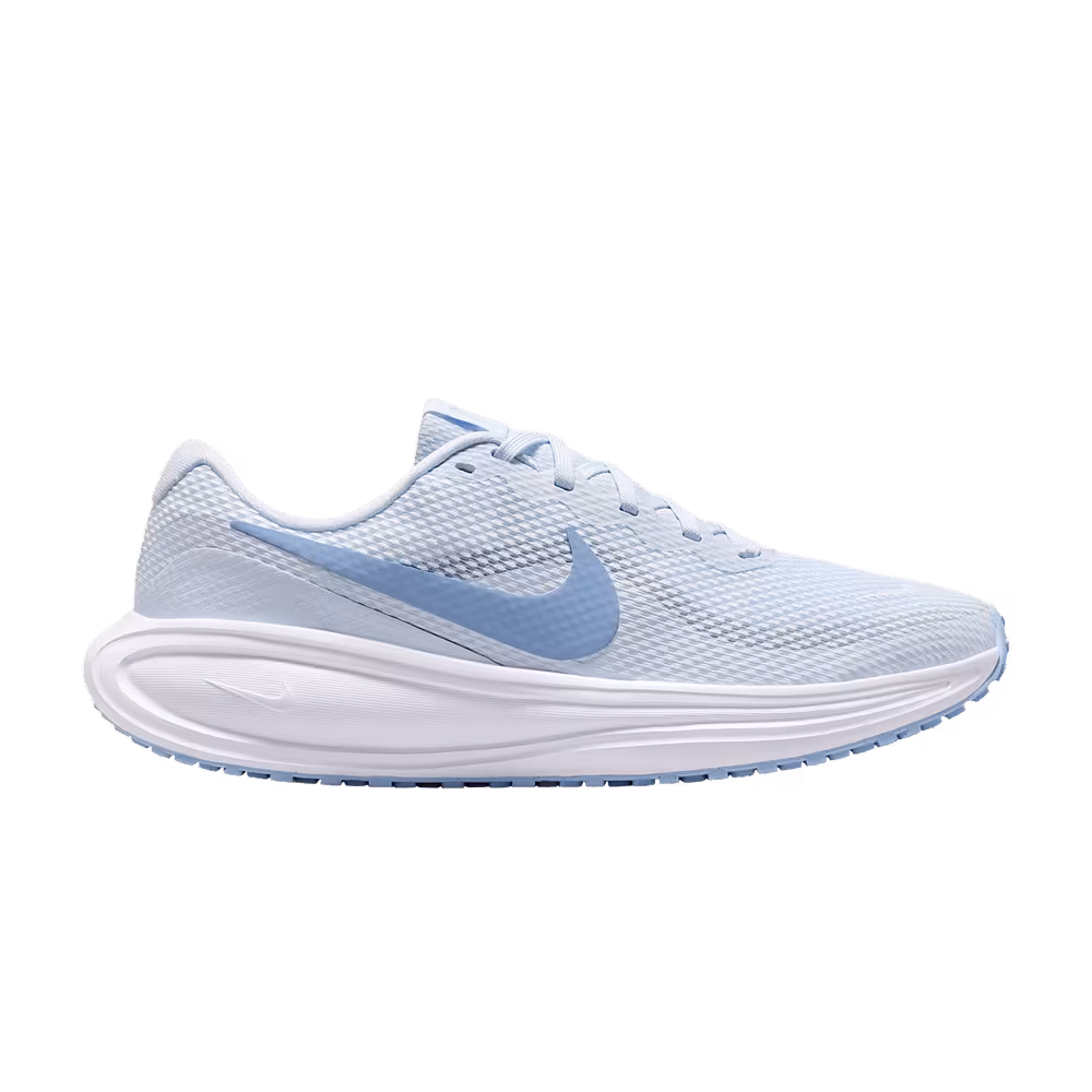 Nike Women's Revolution 8 Road Football Grey White Anthracite Aluminum