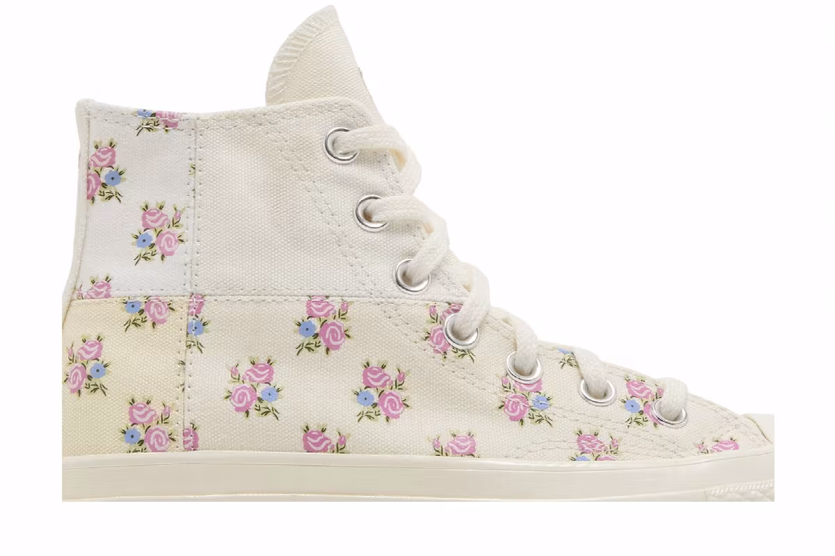 Converse Women's Chuck 70 High Patchwork Floral, view 3