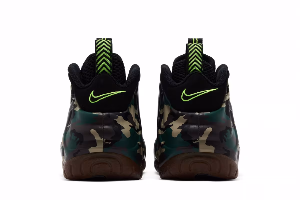 Nike Air Foamposite Pro Green Camo 2026, view 7