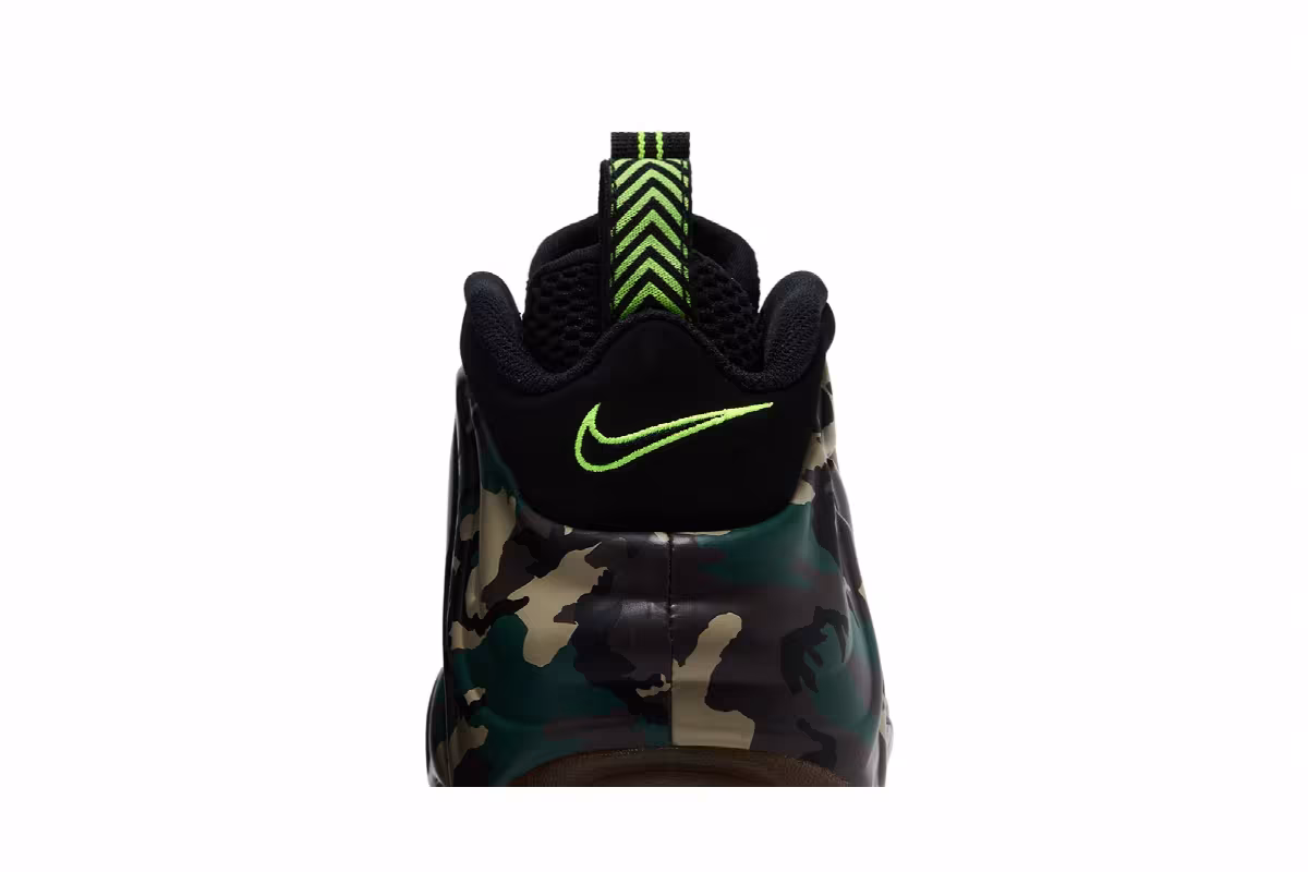 Nike Air Foamposite Pro Green Camo 2026, view 8