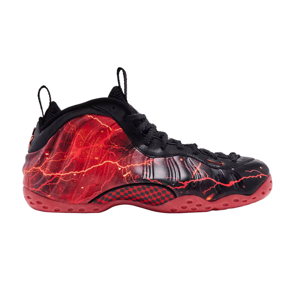 Stranger Things x Nike Air Foamposite One Premium QS Black Bright Crimson