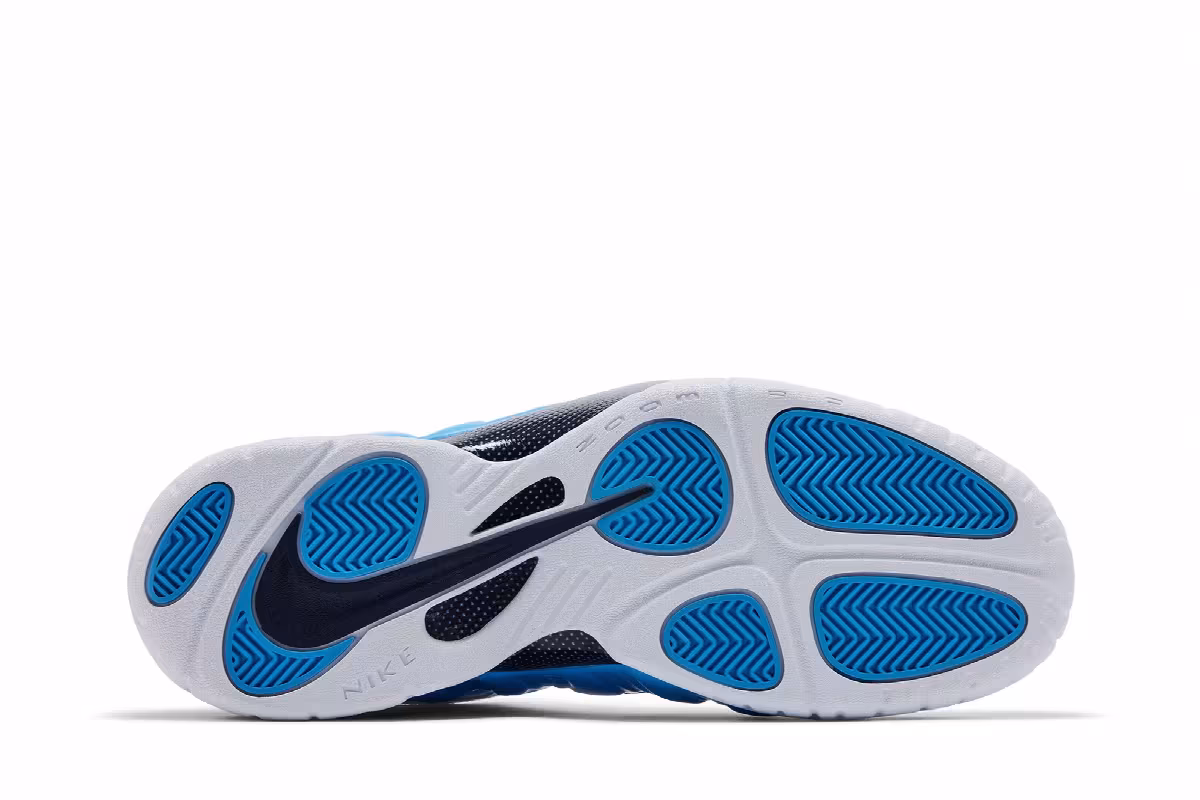 Nike Air Foamposite Pro University Blue 2026, view 5