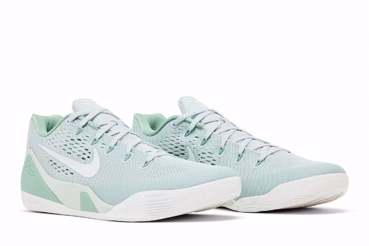 Nike Kobe 9 Low EM Protro Light Silver, view 9