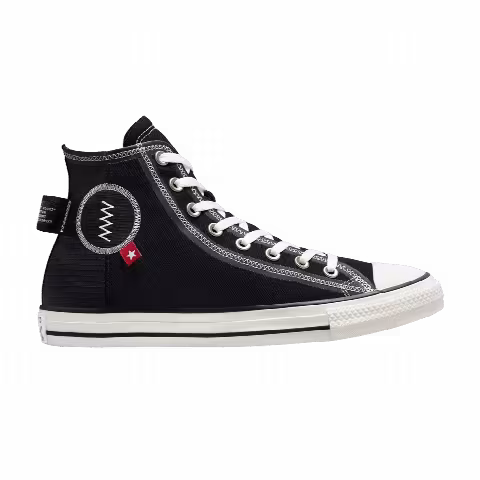 Converse Chuck Taylor All Star High 'Logo Tag - Black'