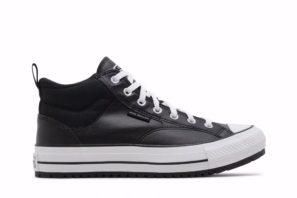 Converse Chuck Taylor All Star Mid Malden Street - Black White, view 2