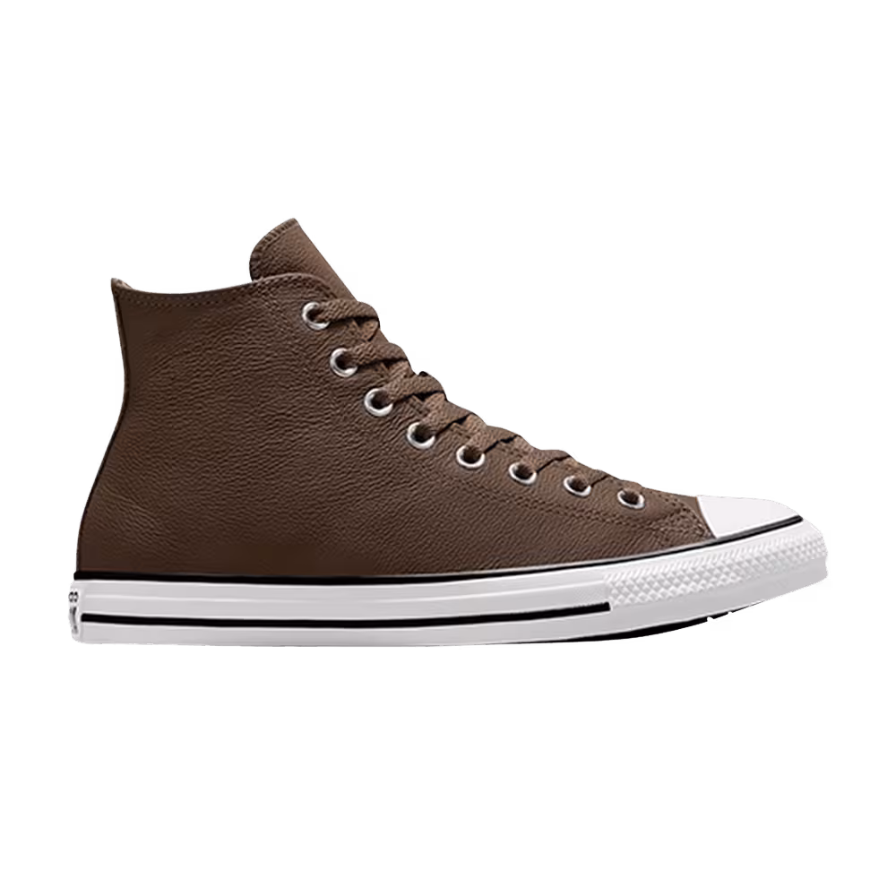 Converse Chuck Taylor All Star Leather High Squirmy Worm Brown