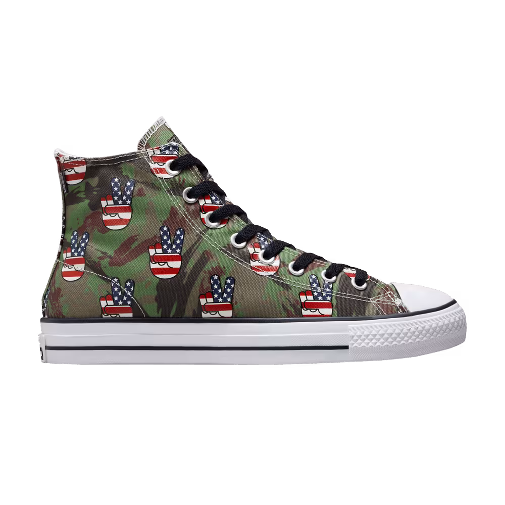 Converse Chuck Taylor All Star Pro High Camo Peace