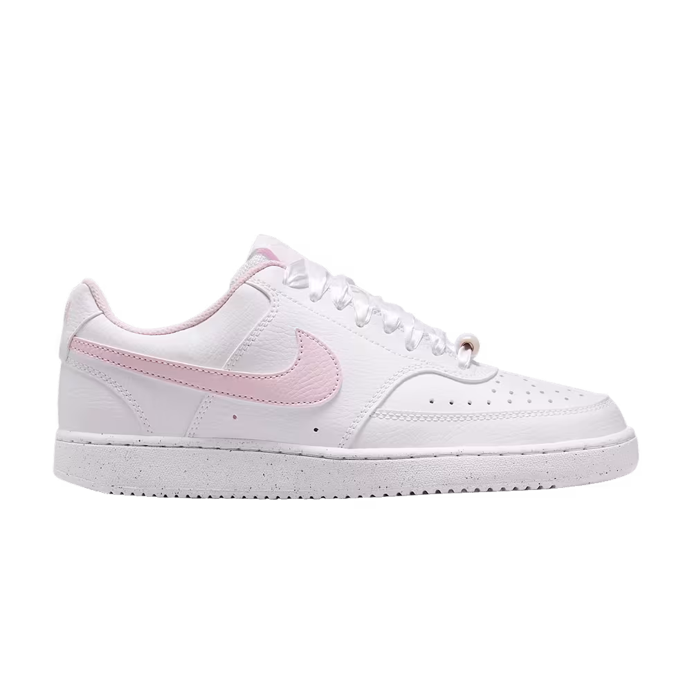 Nike Women's Court Vision Low White Pink Foam