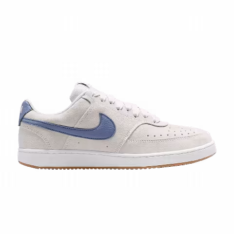 Nike Court Vision Low 'Vast Grey White Gum Medium Brown Diffused Blue'