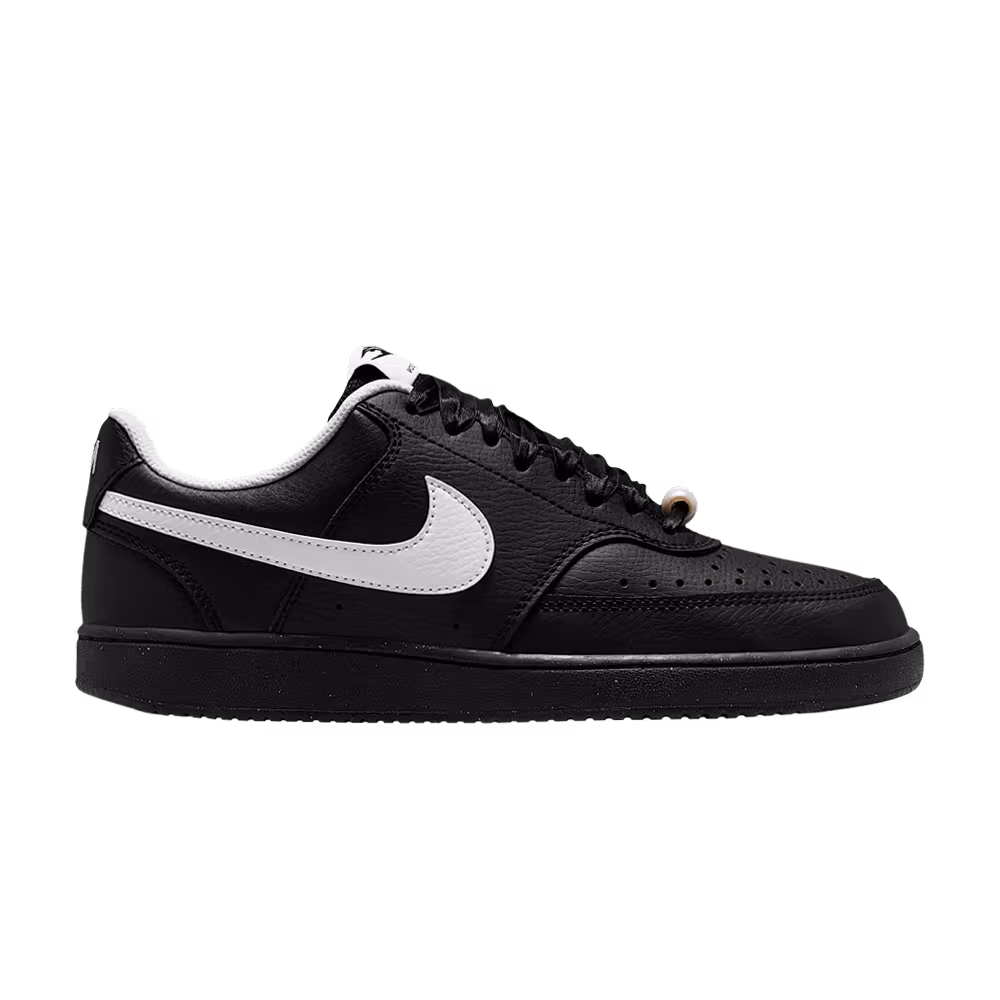 Nike Women's Court Vision Low Black White