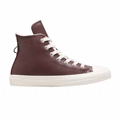 Converse Wmns Chuck Taylor All Star Leather High 'Faux Fur Lining - Eternal Earth Brown'