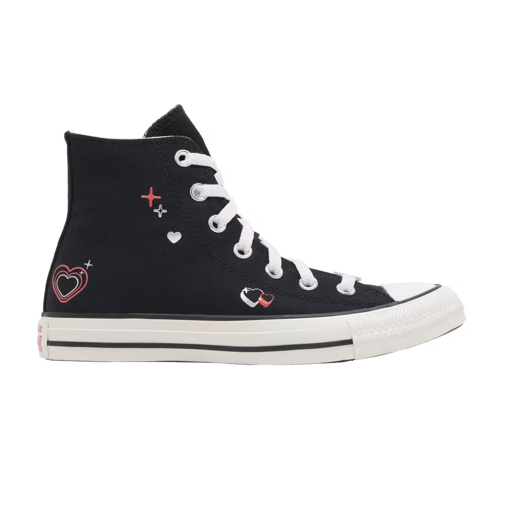 Converse Women's Chuck Taylor All Star High Y2K Heart - Black