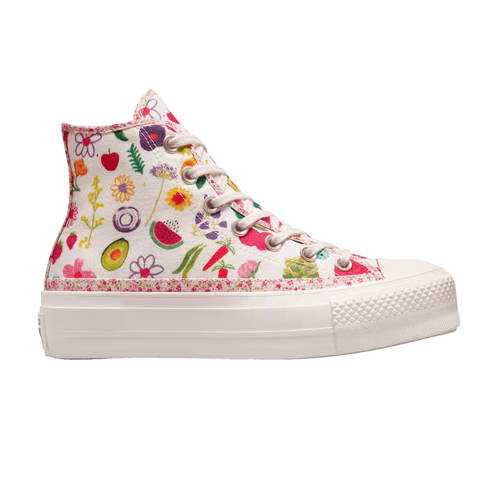 Converse Women's Chuck Taylor All Star Lift Platform High Fruits & Florals