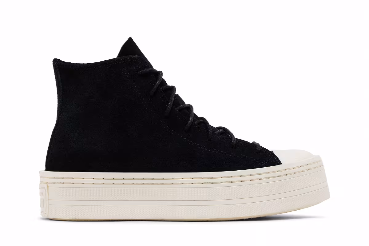 Converse Women's Chuck Taylor All Star Modern Lift Platform High Black Egret, view 2
