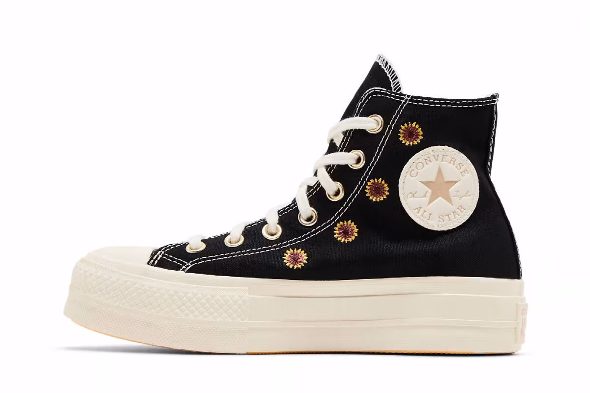 Converse Women's Chuck Taylor All Star Lift Platform High Festival Florals, view 4