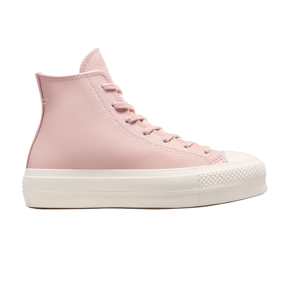 Converse Women's Chuck Taylor All Star Lift Platform High Bold Stitch - Pink Sage