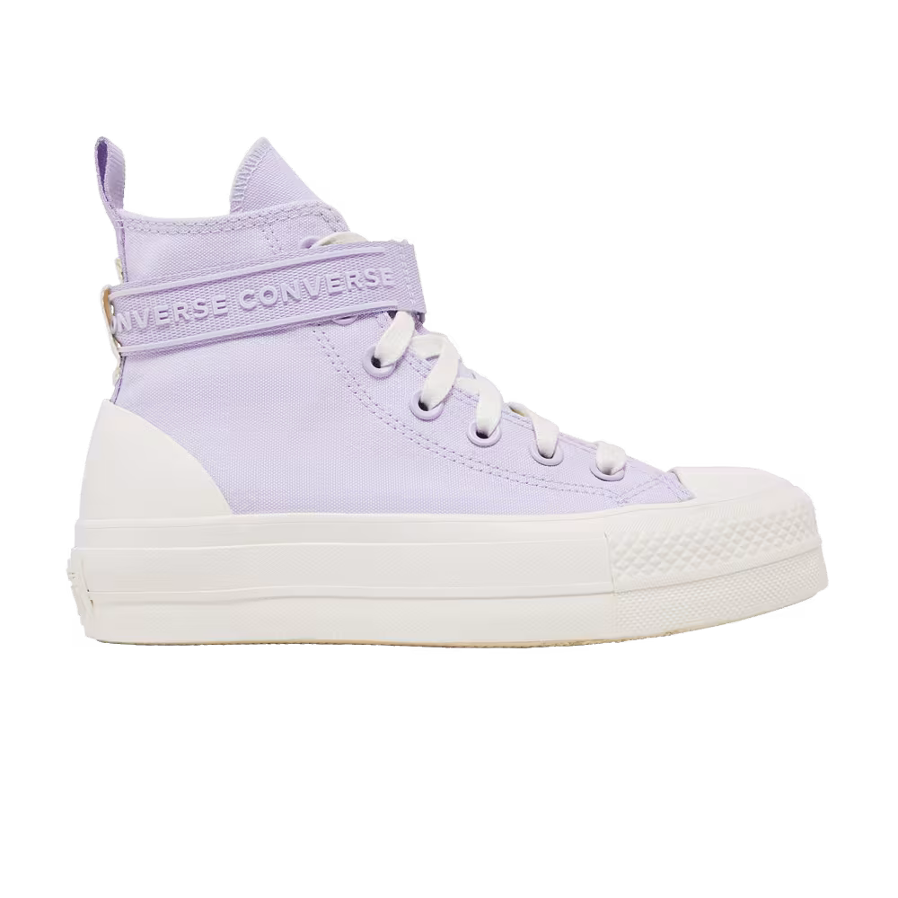 Converse Women's Chuck Taylor All Star Lift Platform Utility Strap High Vapor Violet